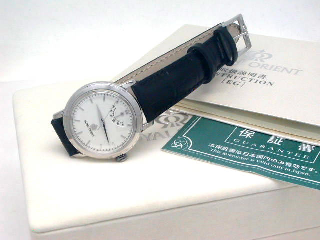 ロイヤルオリエント WE0031EG シルバー925 手巻 USED