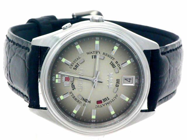 オリエント スリースター 自動巻 EM5J-CO OH済 USED