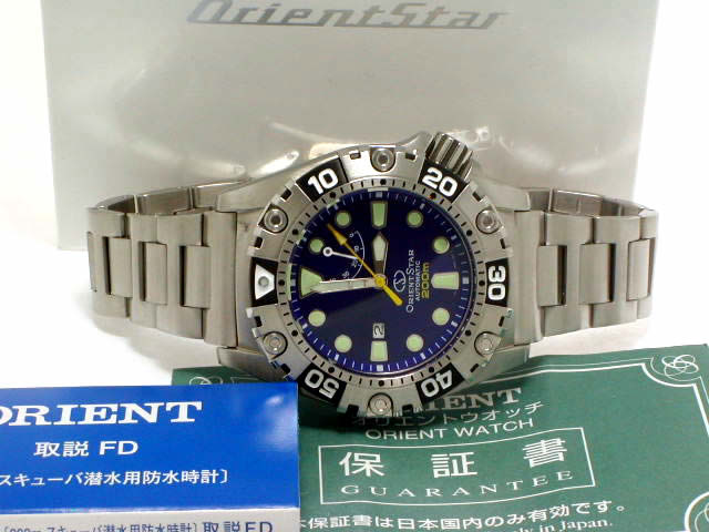 オリエントスター エア・ダイバーズ200m  WZ0361FD 自動巻 USED