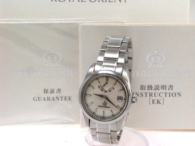 ロイヤルオリエント WE0021EK パワーリザーブ φ36mm 自動巻 USED