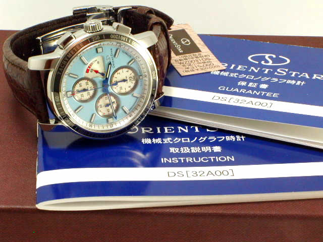 オリエントスター WZ0031DS クロノグラフ φ41.5mm 自動巻 USED　
