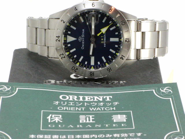 オリエントスター GMT WZ0021FE φ39mm 自動巻 USED