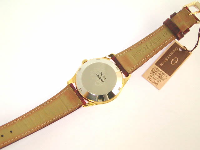 オリエント スター オートマチィック　革ベルト　新品　Orient
