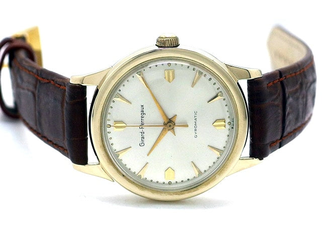 ジラールペルゴ ジャイロマチック 14KYG 自動巻 OH済 1960年代