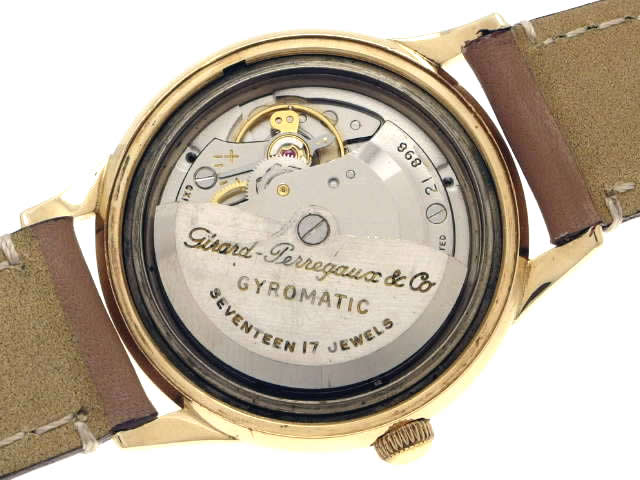 ジラールペルゴ ジャイロマチック 14KYG 自動巻 OH済 1960年代