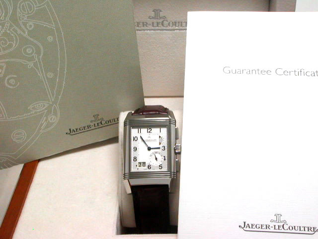 ジャガールクルト Q3028420 レベルソ グランド GMT コンプリカシオン 手巻 USED