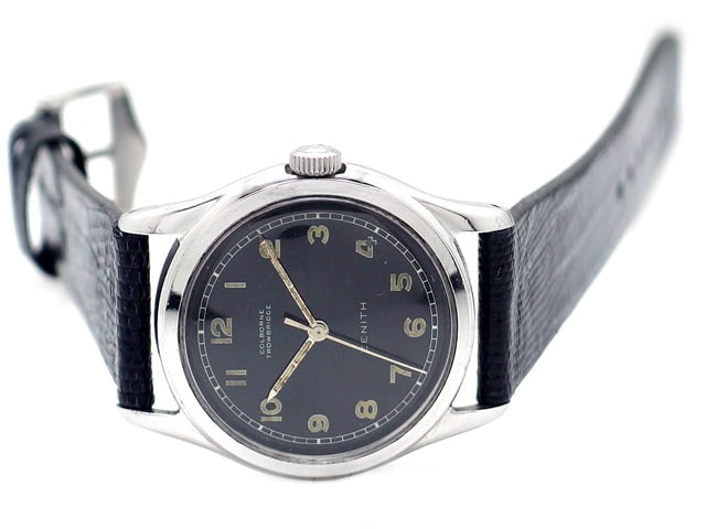 ゼニス Cal.106-50-6 コルボーン・トローブリッジ Wネーム 手巻 1952年製