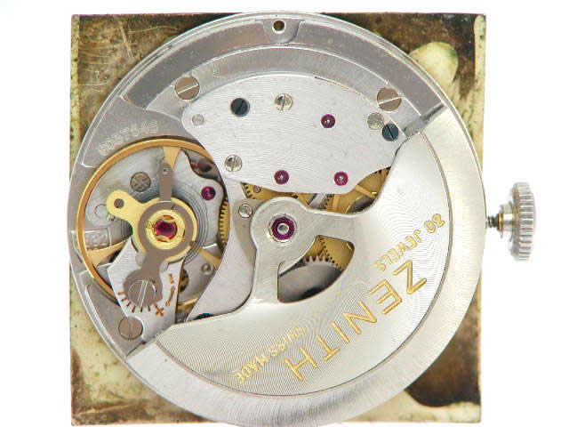 ゼニス レクタンギュラー 自動巻き アンティーク 1960年代　ＺＥＮＩＴＨ