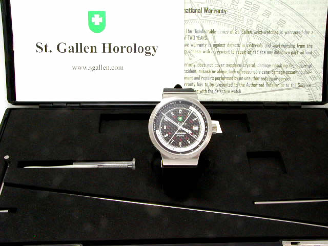 St. Gallen 42mm Automatic DP5 Pulsometer New