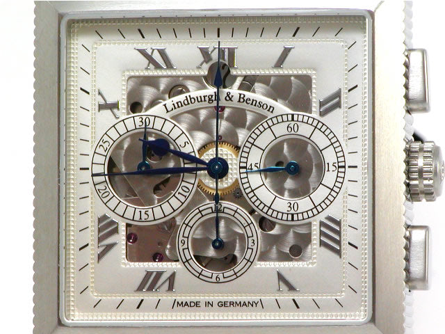 シャウボークウォッチ リンドバーグ＆ベンソン スクエアマティック 3D クロノグラフ 新品 Schaumburg Watch Lindburgh & Benson Squarematic