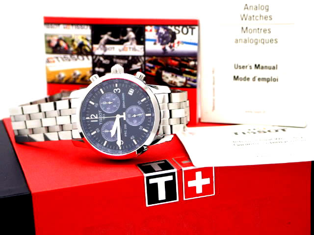 ティソ クロノグラフ T461 クオーツ USED　