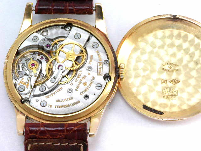 バセロンコンスタンチン 18K YG無垢　手巻き USED
