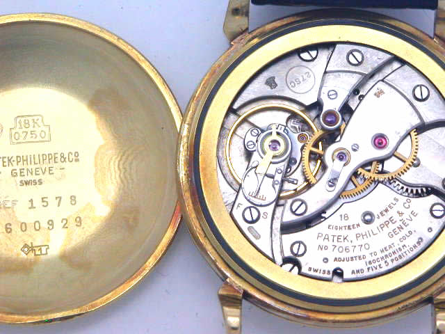 パテックフィリップ カラトラバ 1578 18KYG Cal.27SC 手巻 OH済 1950年代　