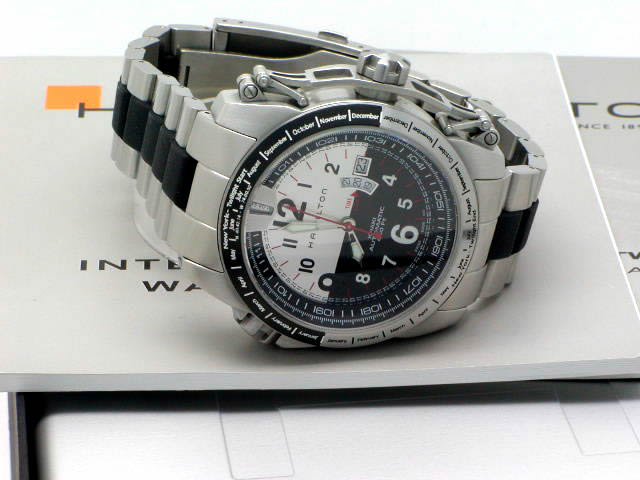 ハミルトン カーキトワイライト GMT H625150 自動巻 USED