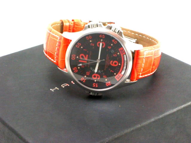 ハミルトン カーキ GMT エアレース H77665673 自動巻 USED　
