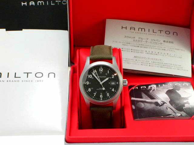 ハミルトン カーキ メカニカル H69419363 手巻 33mm USED