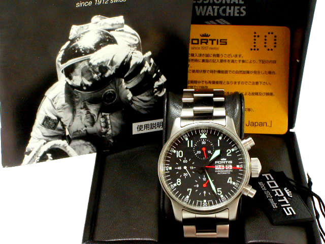 フォルティス フリーガー・クラシック クロノグラフ 597 11 11M USED
