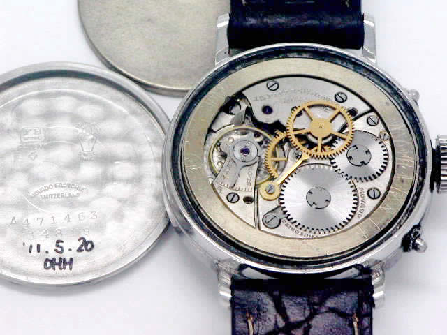 モバード Ref.14819 トリプルカレンダー 手巻 OH済 1950年代　