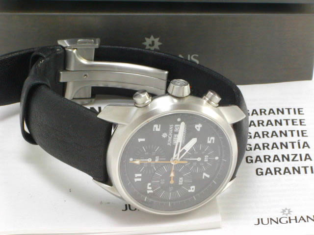 ユンハンス 027/4410 バルジュ7750 クロノグラフ 自動巻 USED