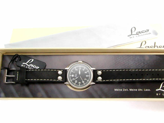 ラコ クォーツ 36mm 861176　新品 Laco