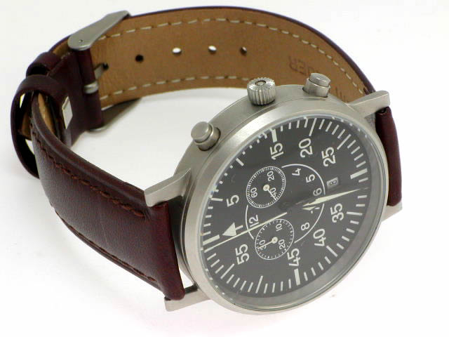 ラコ クオーツ クロノグラフ デイト 42mm 860886　USED