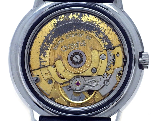 ラドー シルバースター Cal.2836-1 25石 自動巻 OH済 1970年代