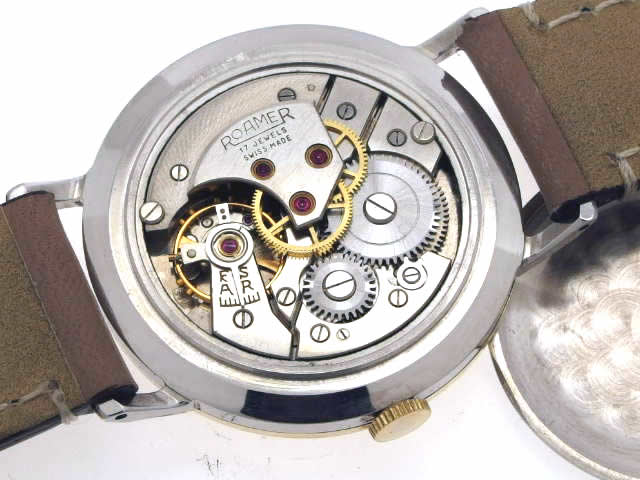 ローマー ST372 17石 手巻 OH済 スイス製 1950年代　