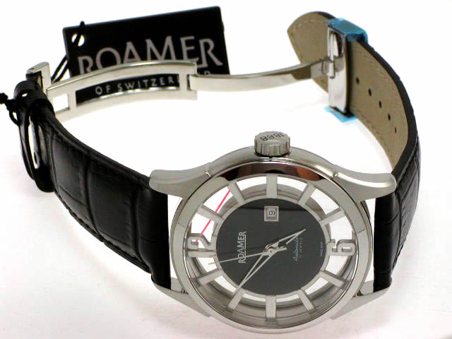 ローマー コンピテンス オートマチック ブラック 40mm　新品