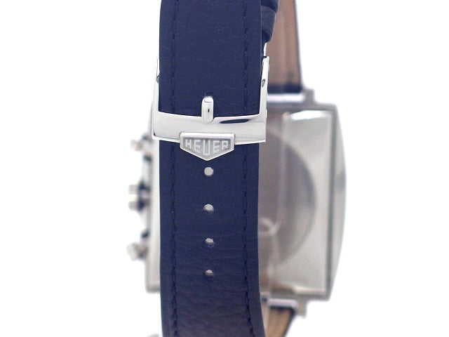 ホイヤー モナコ Ref.73633 ブルーダイヤル 手巻 OH済 1970年代 TAG Heuer