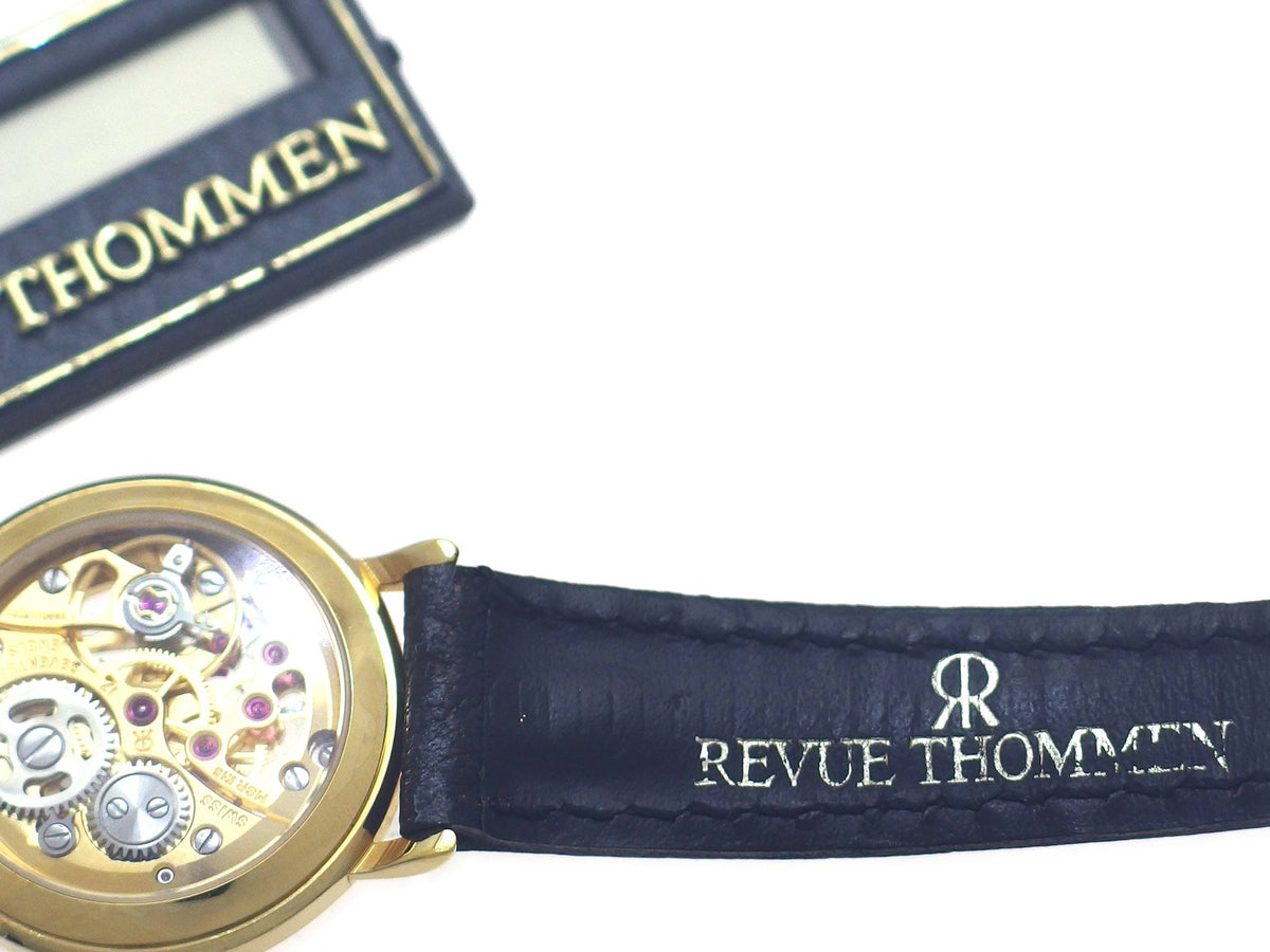 レビュートーメン スケルトン Ref.1422001 レディース GP 手巻 OH済 1990年代 USED Revue Thommen
