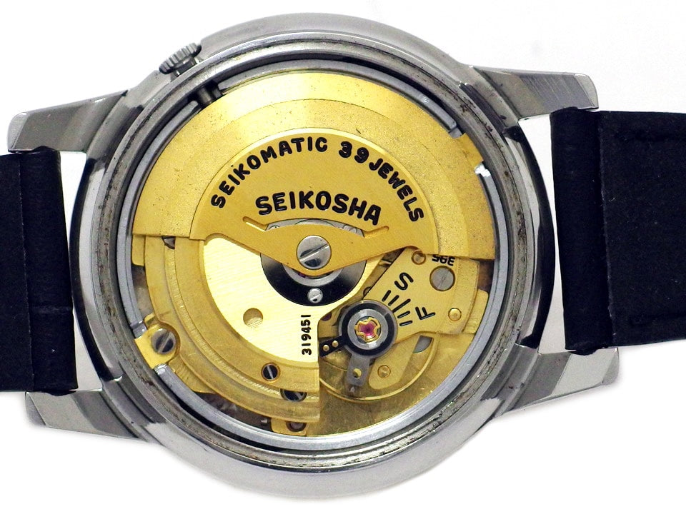 セイコー マチック セルフデーター J13060 AD文字盤 39石自動巻 OH済 1960年代 Seiko