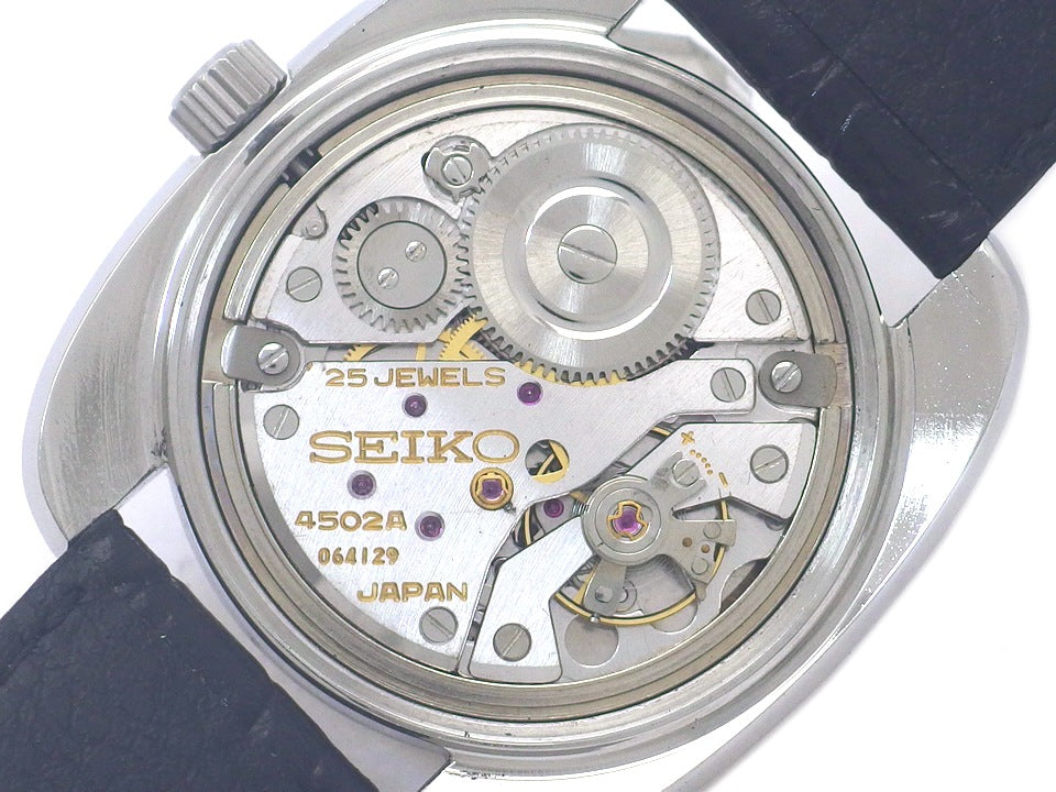 キングセイコー 4502-8000 絹目文字盤 手巻 OH済 昭和44年製 Seiko