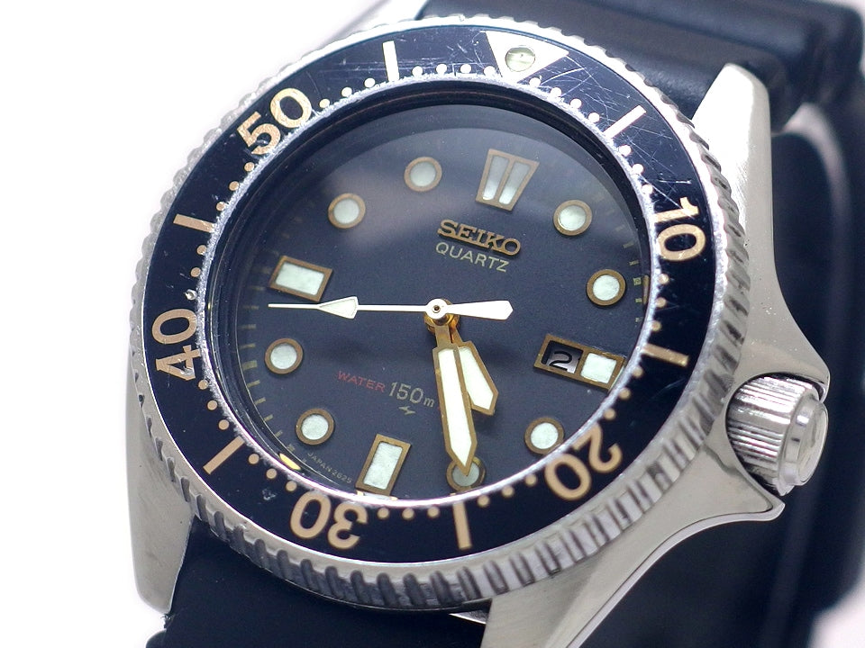 セイコー ダイバー 150m レディース 2625-0010 クオーツ 1980年製 USED Seiko