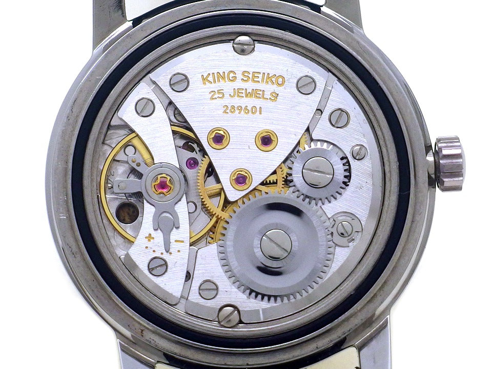 【希少】キングセイコー J14102E 1st SS 25石手巻 OH済 昭和38年製 Seiko