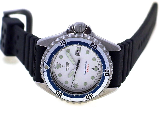セイコー プロフェッショナル ダイバー 200m レディース 2A22-0180 クオーツ 1994年製 USED Seiko