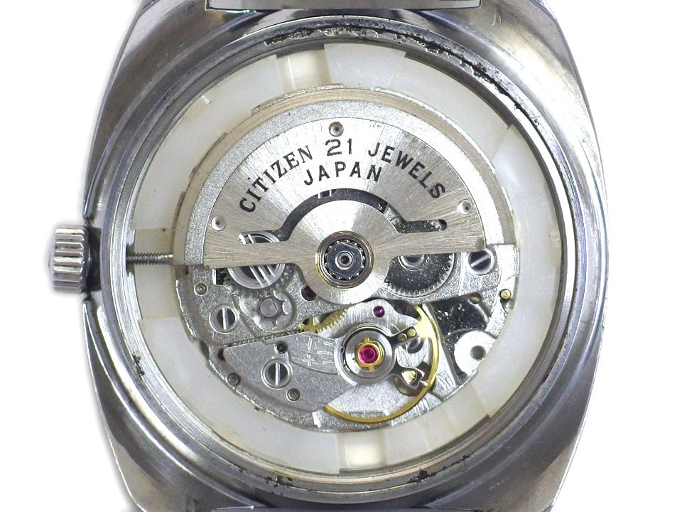 シチズン 4-601351 TA 裏蓋刻印有 自動巻 OH済 昭和51年頃 Citizen