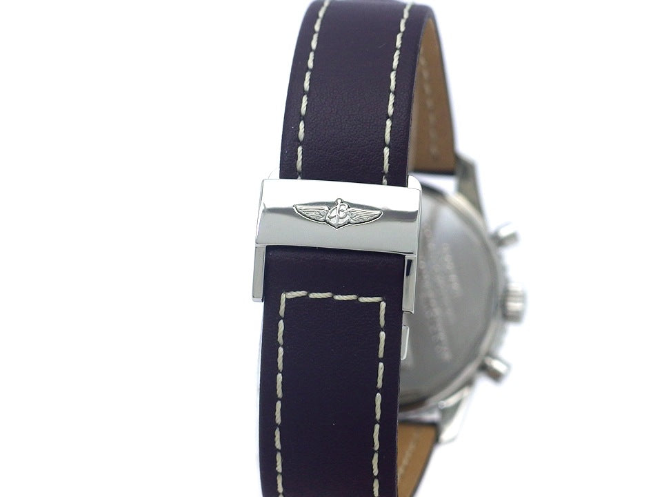 【美品】ブライトリング モンブリラン01 AB0130 A033G09W 自動巻 2012年以降 USED　Breitling