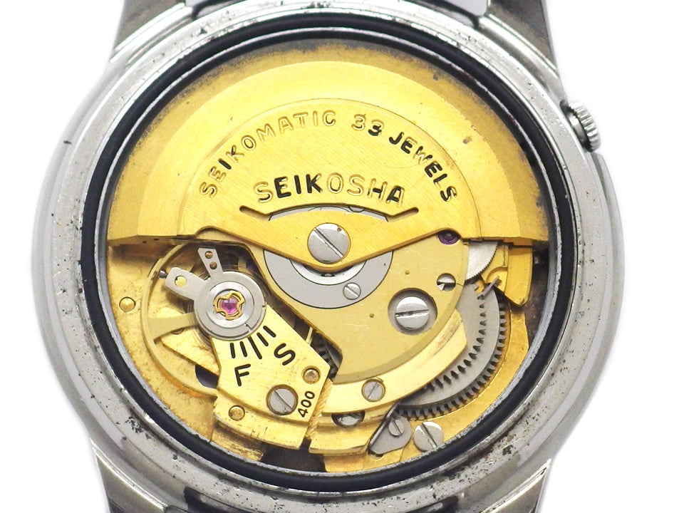 セイコー マチック ウィークデーター J13080 Cal.400 33石 自動巻 OH済 昭和38年製 Seiko