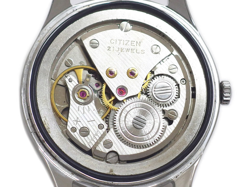 シチズン ホーマー 国鉄時計 岡鉄 21石 手巻 OH済 昭和50年製 Citizen