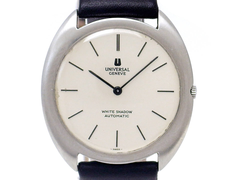 ユニバーサルジュネーブ ホワイトシャドウ Ref.866101/02 Cal.1-66 自動巻 OH済 1967年頃