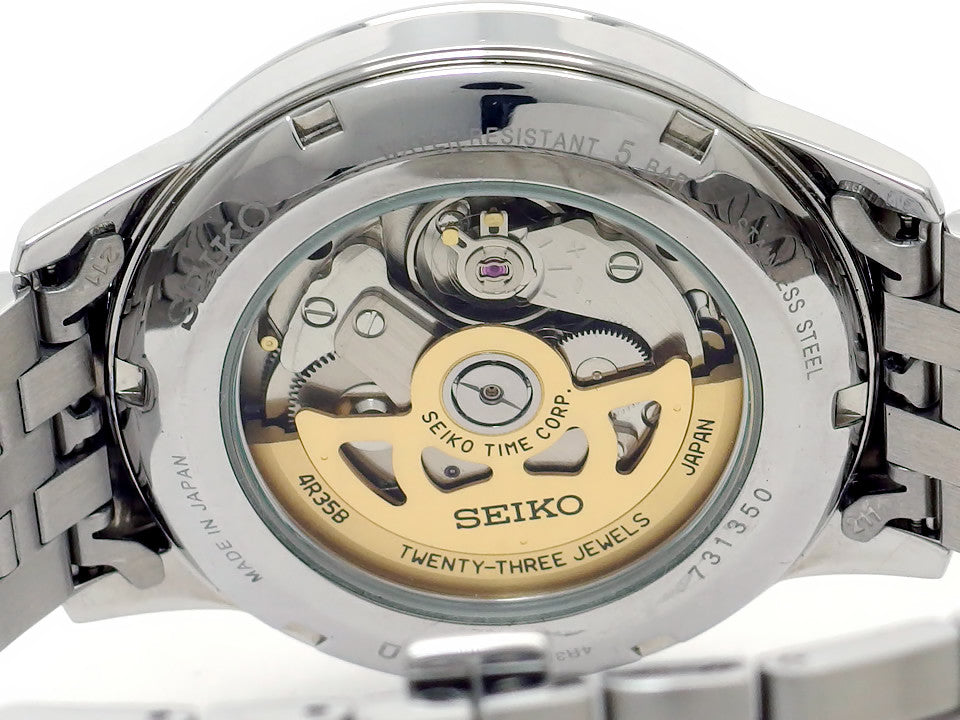 セイコー プレサージュ SARY073 4R35-01T0 自動巻 2017年購入 USED Seiko