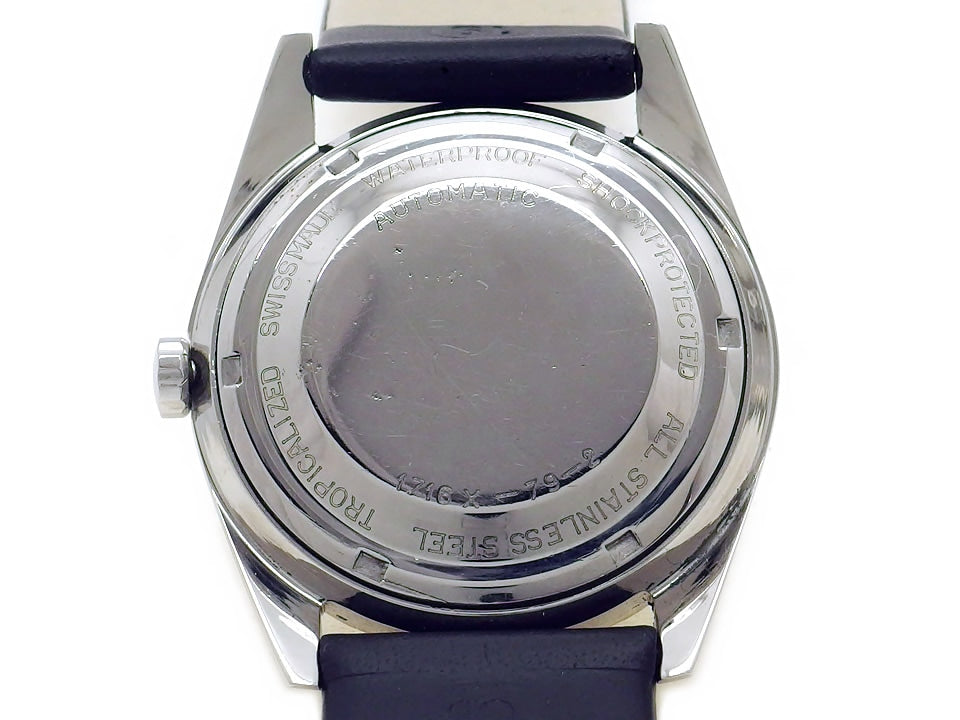 Sandoz 1716X-79-2 Engine-turned Bezel 25 Jewels Cal.1700/01 Swiss Made Automatic Overhauled 1950s Sandoz