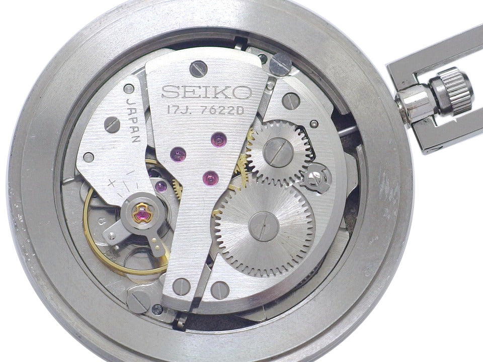 セイコー 懐中時計 7622-3000 Cal.7622D 17石手巻 OH済 昭和42年製 Seiko