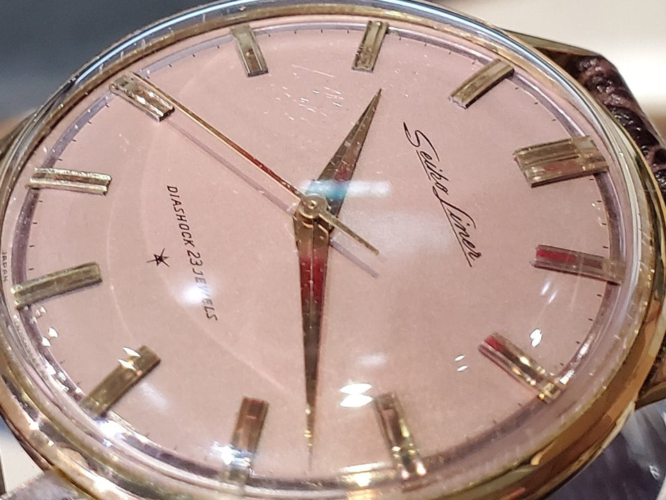 セイコー ライナー J15007 GP Cal.3140 23石 手巻 OH済 昭和38年頃 Seiko