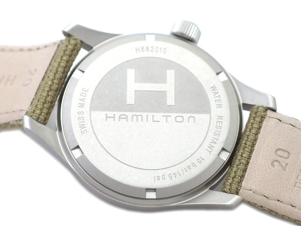 ハミルトン カーキ フィールド 38mm H68201993 クオーツ 2019年購入 USED Hamilton