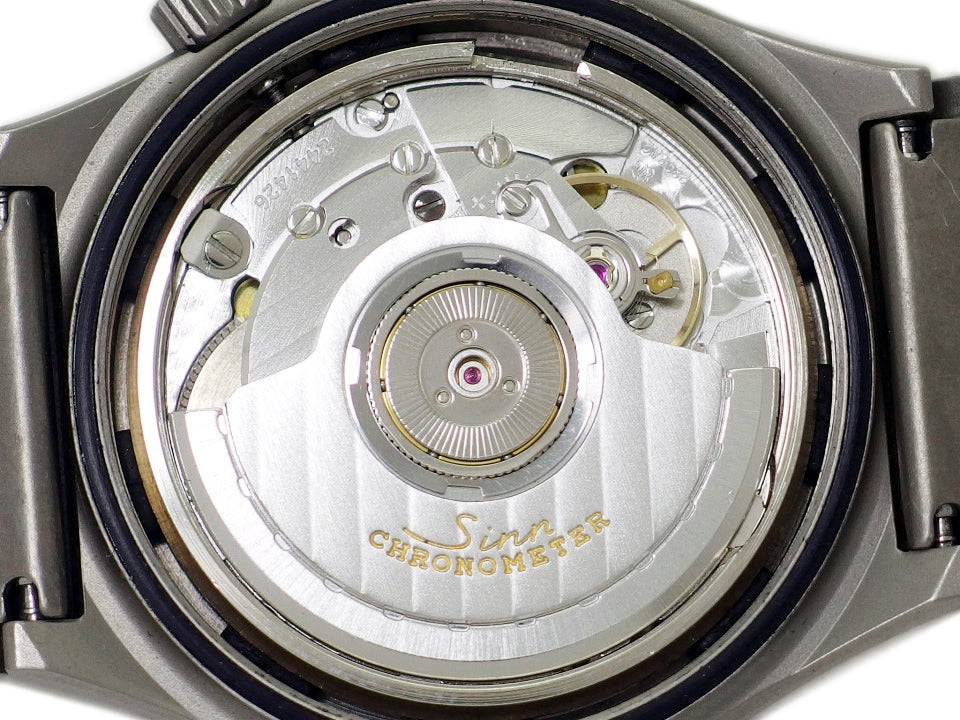 ジン 244.TI.I クロノメーター チタン 耐磁時計 ETA2892-A2 自動巻 OH済 2000年代 USED