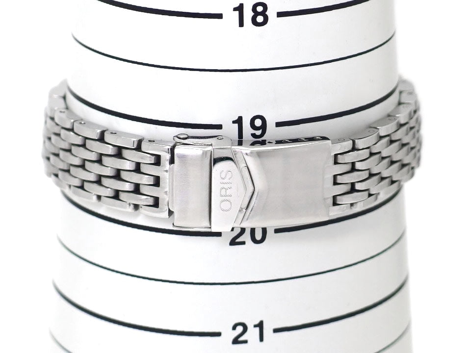 オリス ポインターデイト スモールセコンド 33mm Ref.640-7462 自動巻 OH済 USED