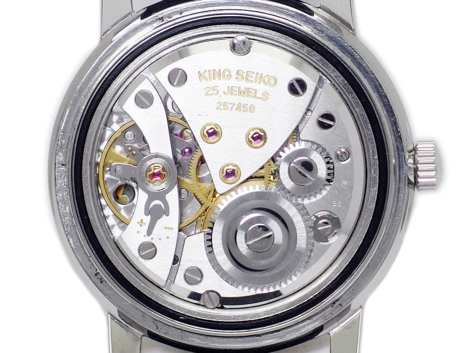 キングセイコー 1st J14102E SS 25石 手巻 OH済 1963年/昭和38年製 Seiko