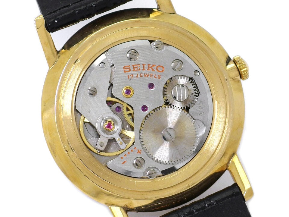 セイコー スポーツマン17 Ref.661990 金メッキ Cal.66A 17石 手巻 OH済 昭和40年/1965年製 Seiko