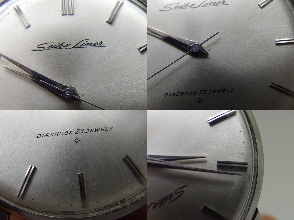 セイコー ライナー J15001E SS SD文字盤 23石 手巻 OH済 昭和37年/1962年頃 Seiko